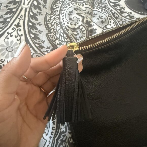 Fossil Leather Pouch Clutch Bag - Picture 5 of 6